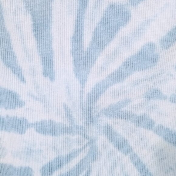 ZARA Ribbed Tie Dye Mini Dress Size Medium - Picture 9 of 12